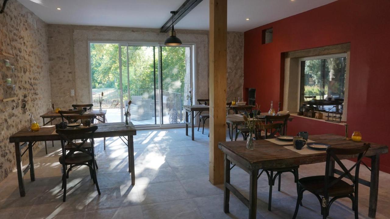 Le Moulin De Moquesouris - Chambres D'Hotes Et Table D'Hote Nazelles-Negron Exterior foto